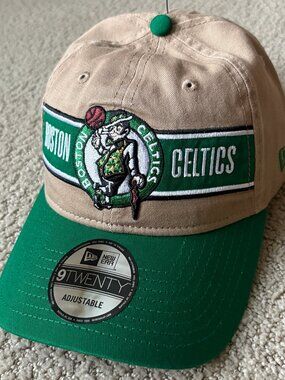 New Era Boston Celtics 9TWENTY Draft 2024 Strapback Adjustable Hat OSFM NWT